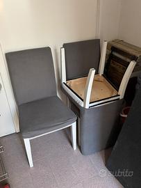 Sedie Ikea in legno