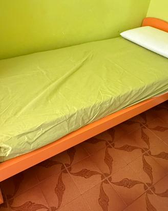 Letto+letto estraibile+cassettiera