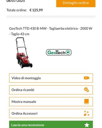 Tagliaerba elettrico