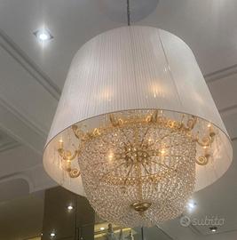 Lampadario stile Maria Teresa 12 bracci /120 cm