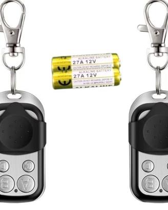 2 Telecomandi Universali per Cancelli 433,92 MHz