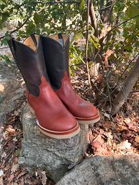 Stivali Anderson Bean USA Pelle Deadstock Tg 45