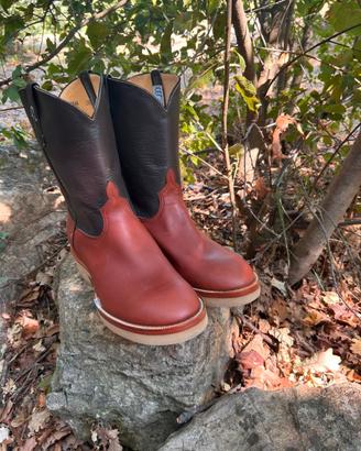 Stivali Anderson Bean USA Pelle Deadstock Tg 45