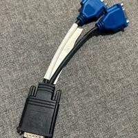 Molex Adattatore Vga Da Maschio a Doppia Femmina