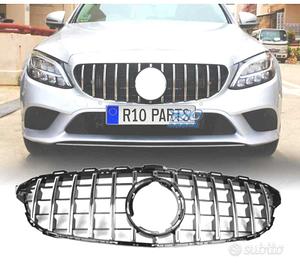 GRIGLIA MERCEDES W205 AMG 19- LOOK AMG GT CROMO