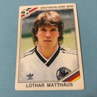 Matthäus Figurina Panini con velina Mexico 86