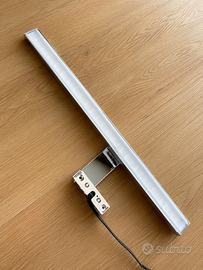 Applique LED da specchio bagno 45 cm – Cromata –