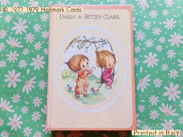 💕 DIARIO Betsey Clark Cartoleria VINTAGE 1980 🏫