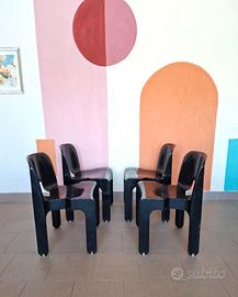 Set di 4 sedie "4867" di Joe Colombo x Kartel