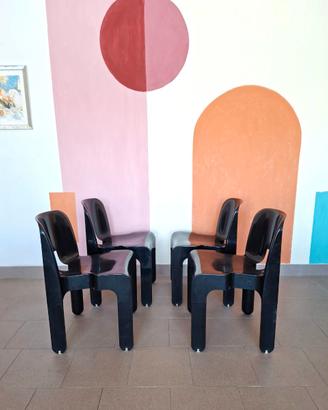 Set di 4 sedie "4867" di Joe Colombo x Kartel