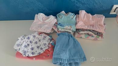 Abbigliamento estivo bambina 9-12 mesi