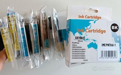 10 cartucce nuove per Epson Stylus + 4 in omaggio