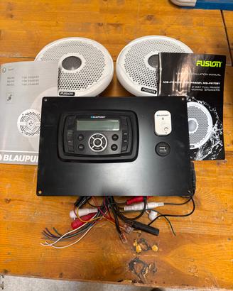 Impianto audio camper/barca