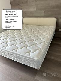 Letto Matrimoniale 160x200 - Rete a doghe NUOVA