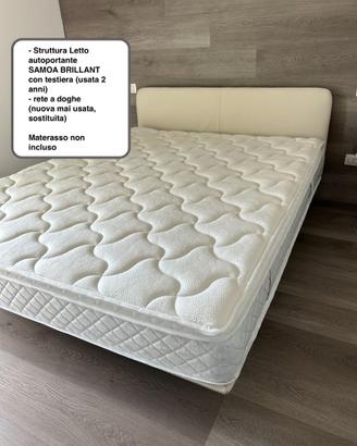 Letto Matrimoniale 160x200 - Rete a doghe NUOVA