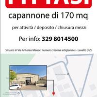 Capannone di 170 mq in zona artigianale