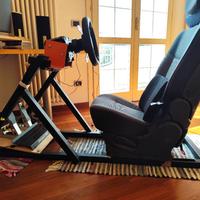 postazione artigianale simracing