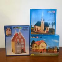 Scala N 1:160 - Set edifici per treni