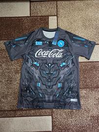 maglia napoli allenamento nera 25/26