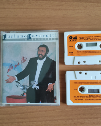Cofanetto musicassette Pavarotti in concerto