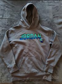 Felpa Jordan-Nike grigia Ragazzo