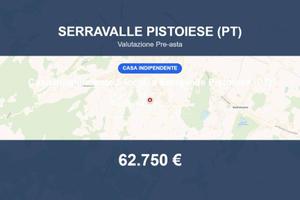 Immobile in asta di 94 m² a Serravalle Pistoiese