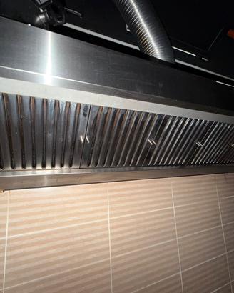 Cappa per cucina ristorante