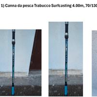 Canne da pesca Surfcasting, da riva, mulinelli