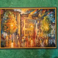 QUADRO  ORIGINALE  LEONID AFREMOV   OLIO NO COPIA 