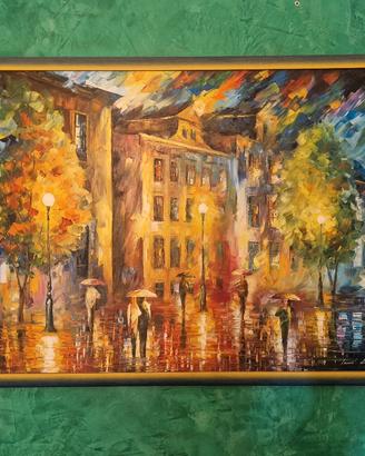 QUADRO  ORIGINALE  LEONID AFREMOV   OLIO NO COPIA 