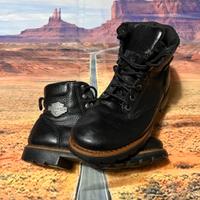 Scarponcini in pelle 42 Originali Harley Davidson