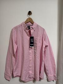 Camicia in cotone rosa da Uomo GAP Taglia S over