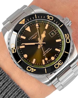 Longines Hydroconquest GMT VERDE