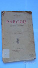 Libri antichi - Parodie (Giobbe - Lucifero) prefaz