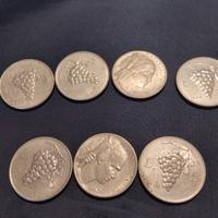 monete Repubblica Italiana UVA anni 1949-1950