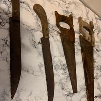 Set 4 seghe vintage