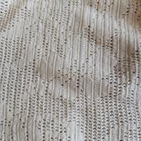 Coperta fatta a mano con uncinetto