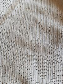 Coperta fatta a mano con uncinetto