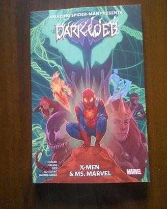 darkweb:x.men e miss marvel(marvel,panini comics,2