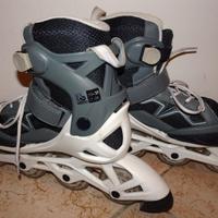 ROLLER n 35-38 + CASCHETTO + BORSA + PROTEZIONI