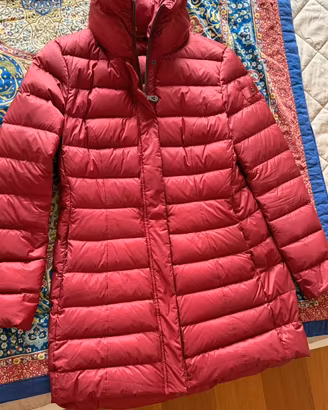 Piumino donna giaccone rosso peuterey Roma
