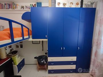 Cameretta bimbi 2 letti