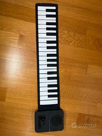 Piano  tastiera musicale flauto facile avvolgibile