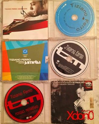 LOTTO PROMO CD'S RADIO TIZIANO FERRO