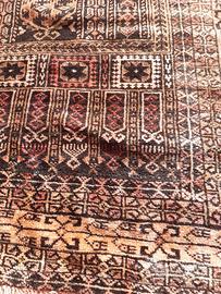 Tappeto afgano con certificato