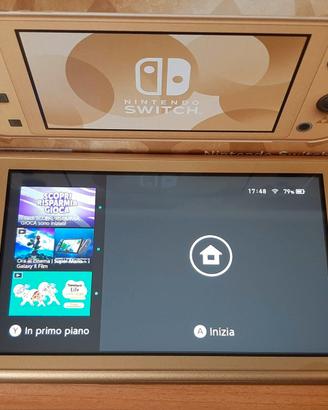 Nintendo Switch Lite Hyrule Edition + microsd 128