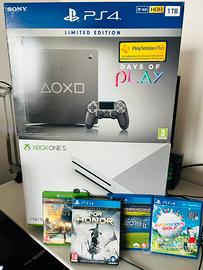 Bundle PS4 - XBOX ONE S - 4 giochi