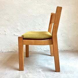 Set di 4 sedie da pranzo anni 70