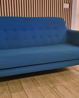 Divano Maisons Du Monde blu petrolio 2 posti