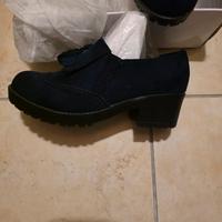 Scarpe velluto donna